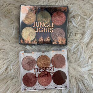 Flower Beauty Eyeshadow Bundle Jungle Lights & Desert Lights
